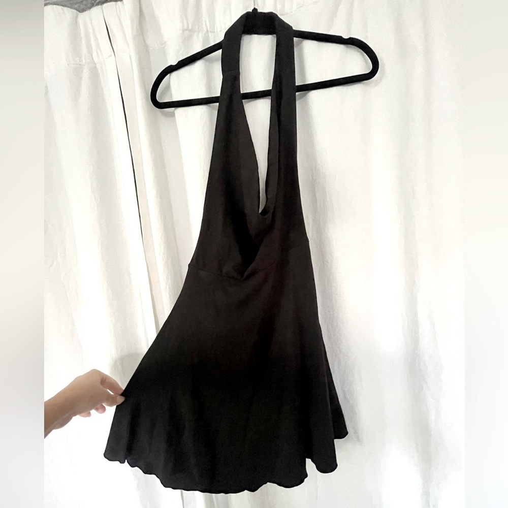 NWT We Wore What halter cowl neck mini dress 🖤